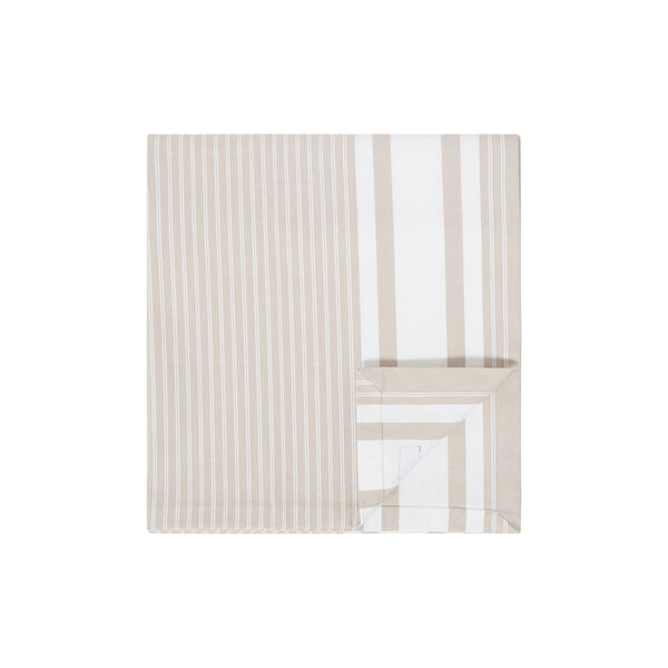 Icons Oxford Tablecloth, beige/white, Lexington