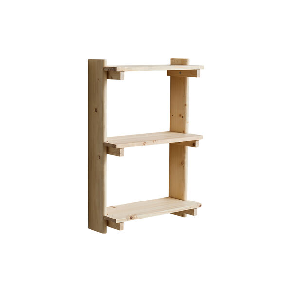 Beam Wall Shelf 3, pine, Form & Refine