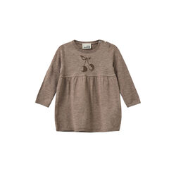 DagnySB Dress, brown melange DagnySB Dress, brown melange, Sofie Schnoor