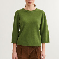 Cady 3/4 Sleeve, mayfly, Basic Apparel