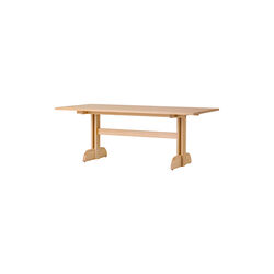 Puffin Dining Table | Rectangular | Oak Veneer | Spisebord, Audo Copenhagen
