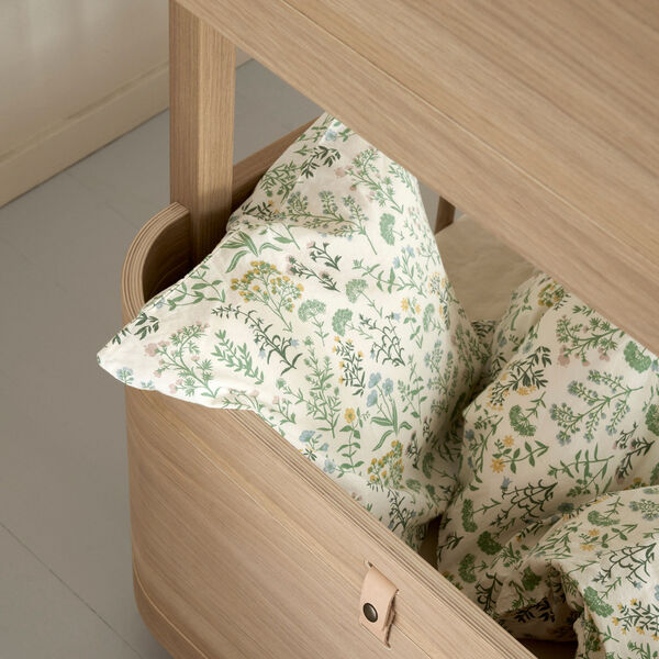 Wood Mini+ halvhøj køjeseng 68x162 cm, eg, Oliver Furniture