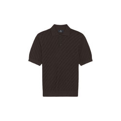 MApolo Poloshirt, chocolate brown, Matinique