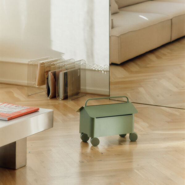 Cable Villa, mossy green, Pedestal