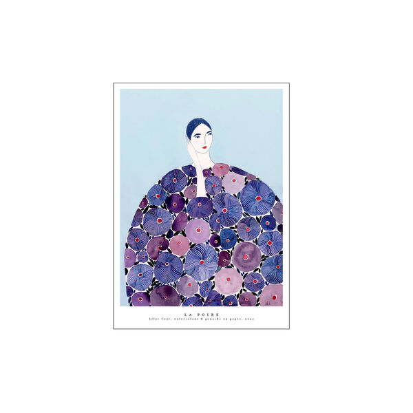 Lilac Coat Lilac Coat, Poster & Frame