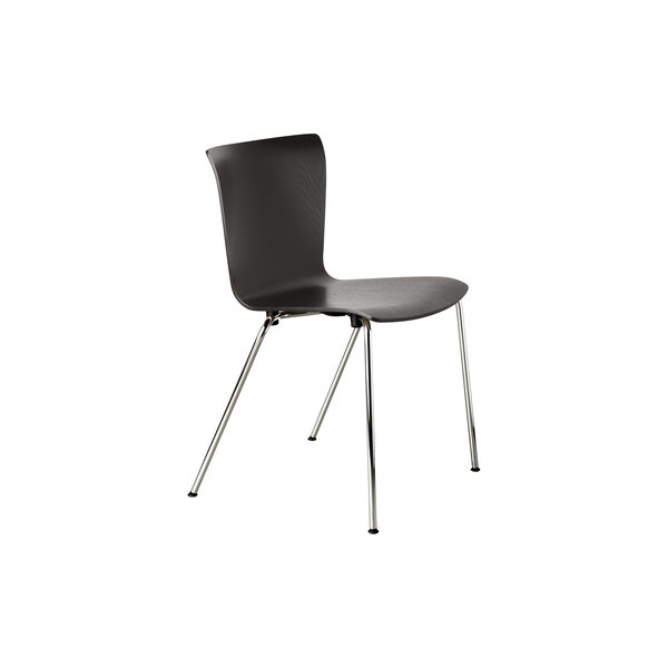 Vico Duo&trade; VM110  spisebordsstol, sortmalet ask/krom, Fritz Hansen