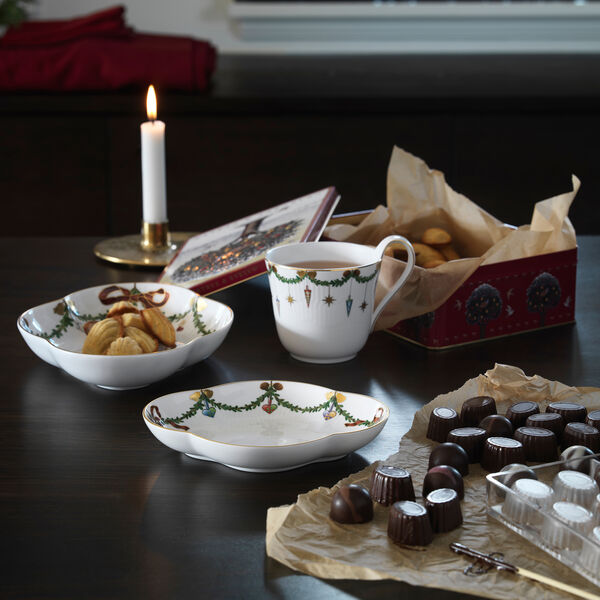 Stjerne Riflet Jul h&oslash;jhankskop 33 cl, Royal Copenhagen