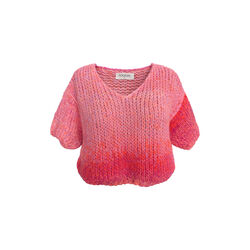 TDBritt SS Knit Pullover, pink, Tooday