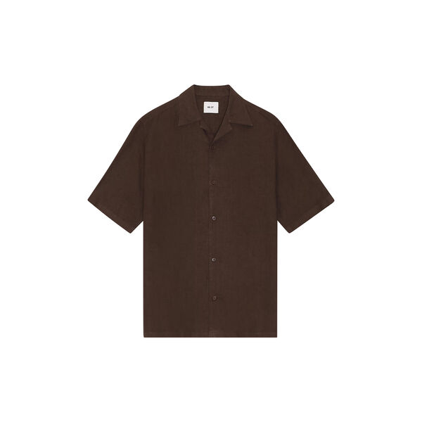 Julio SS NO PKT 5706 Shirt, cocoa, NN.07