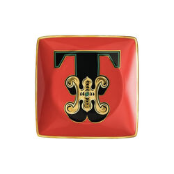 Versace Alphabet Dish T, Rosenthal x Versace