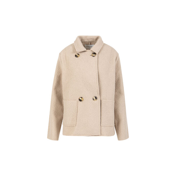 Sienna boucle jacket, creme, Coster Copenhagen
