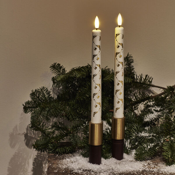 Sille Christmas Edition LED Lys Kronelys 2 stk., Sirius Home