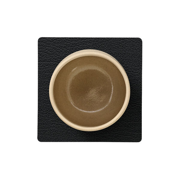 Bull glasbrik Square, black, LIND DNA