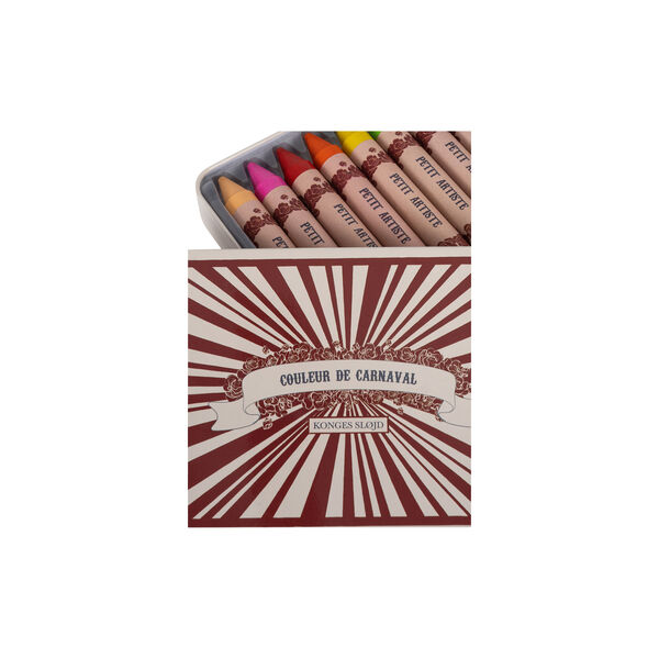 Crayons Bees Wax 10 pcs., multi colour, Konges Sløjd