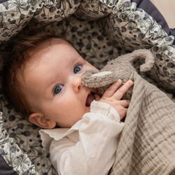 Elefanten Finley nusseklud, grey, Sebra