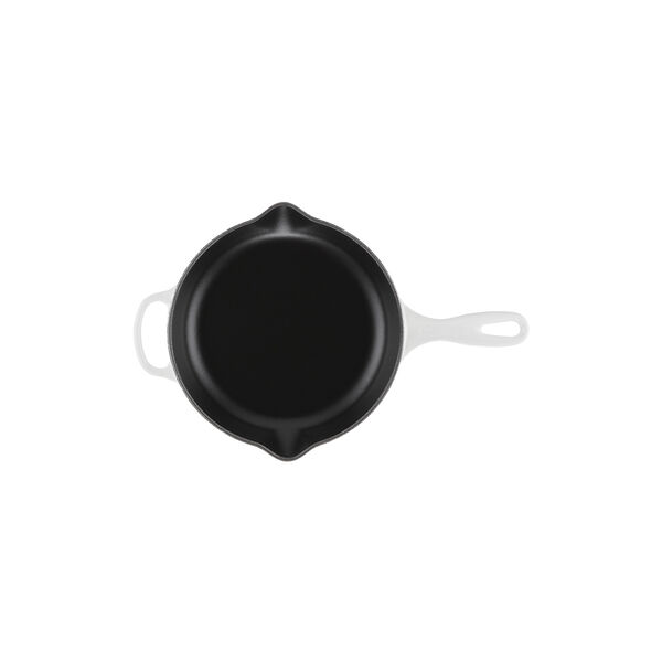 Signature st&oslash;bejern stegepande &Oslash; 23 cm, white, Le Creuset
