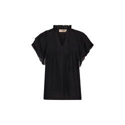 MMWea Flowish Blouse, black, MOS MOSH