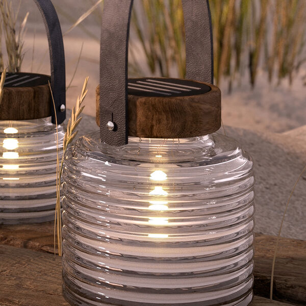 Aston Solar krukke, clear, Sirius Home