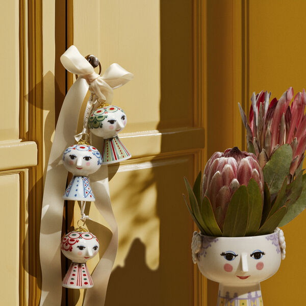 Eva Juleophæng 2025, rød, Bjørn Wiinblad