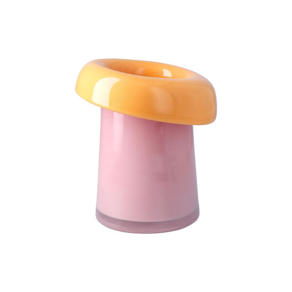 Soma Vase, pink/orange, Holmegaard