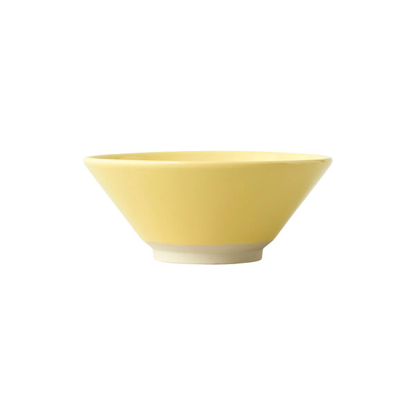 Memphis sk&aring;l &Oslash; 17 cm, yellow, Stilleben