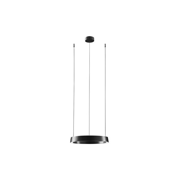 EDGE ROUND pendel, carbon black, LIGHT-POINT