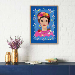 Frida Kahlo støtteplakat Frida Kahlo støtteplakat, ViSSEVASSE