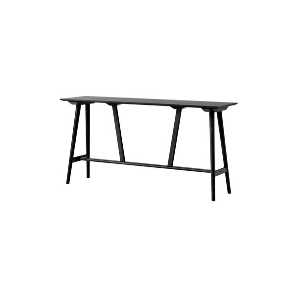 In Between SK25 Counter Table, black laquered oak, &Tradition