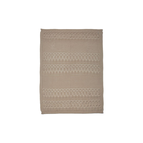 Pointelle baby striktæppe, hazel, Cam Cam Copenhagen