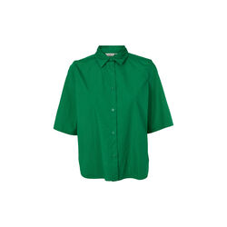 Silje SS Shirt, abundant green, Basic Apparel