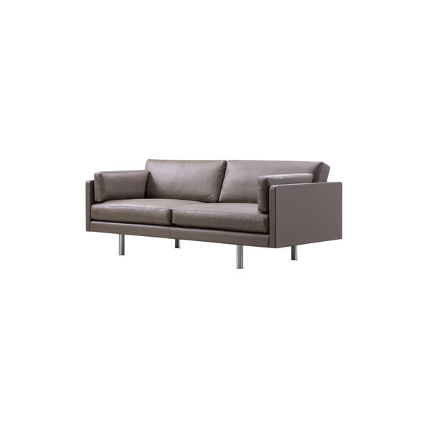 EJ220 2 pers. sofa, dark clay, Fredericia Furniture