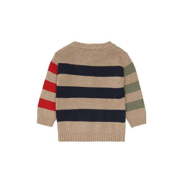Hcpilou Knit Stripes Pullover, biscuit Hcpilou Knit Stripes Pullover, biscuit, Hust & Claire