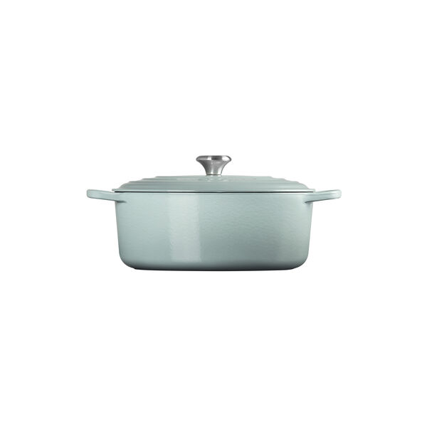 Signature st&oslash;bejern oval gryde &Oslash; 31 cm, sea salt, Le Creuset
