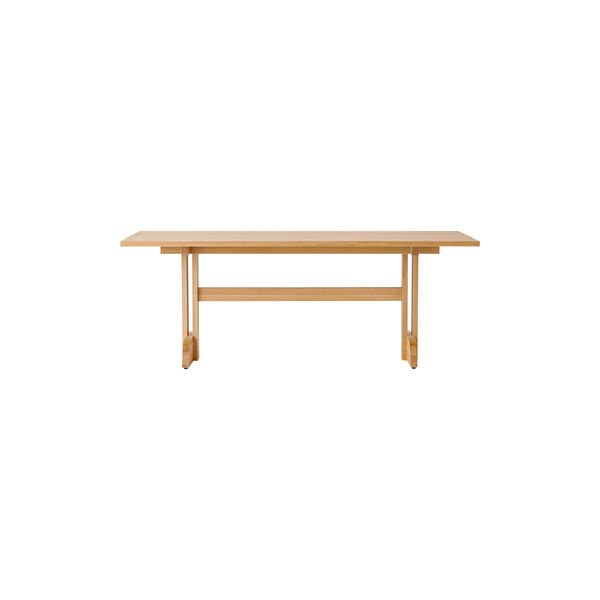 Puffin Dining Table | Rectangular | Solid Oak | Spisebord, Audo Copenhagen