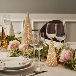 Nobili fyrfadsstage høj, snehvid, Kähler