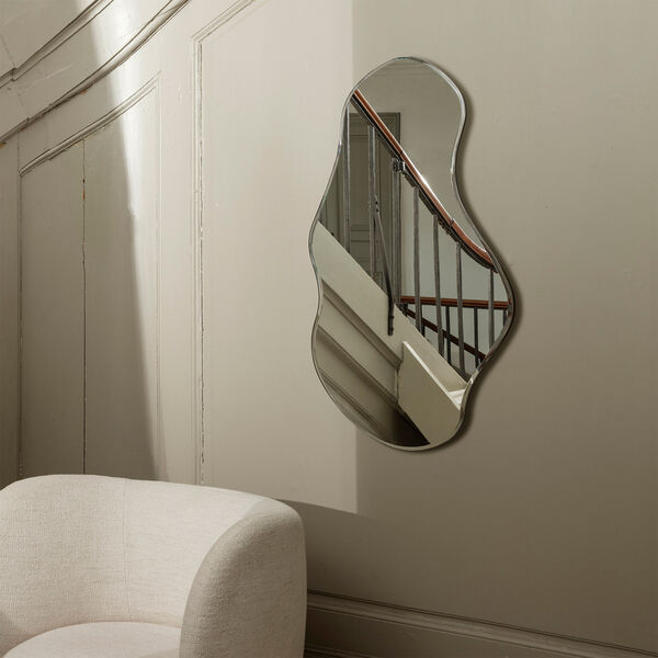 Pond Mirror Large, brass, Ferm Living