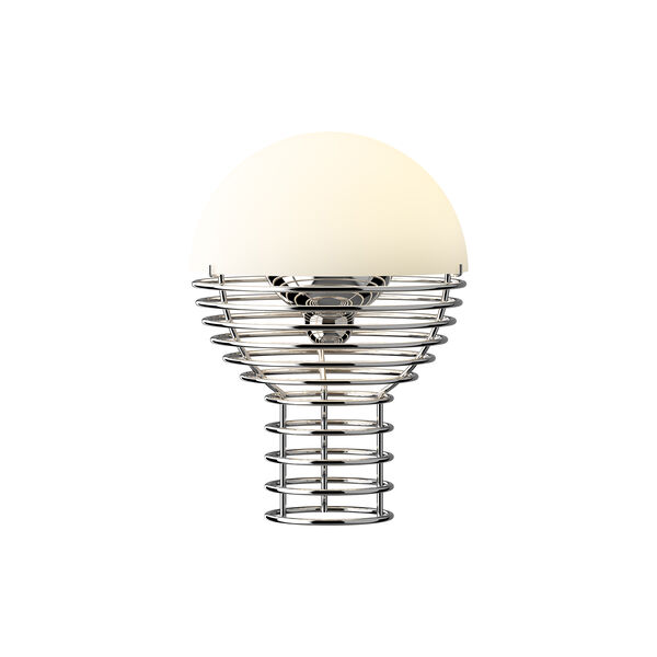 Wire Portable bordlampe, white, Verpan