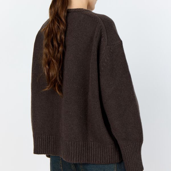 LR-PERLE 1 Pullover, coffee LR-PERLE 1 Pullover, coffee, Leveté Room
