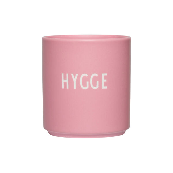 HYGGE favoritkop, pink, Design Letters