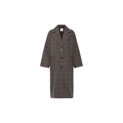 IHEMMALU Jacket, cocoa brown check, ICHI