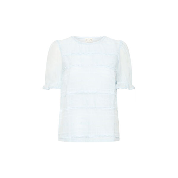IRGINA SS Blouse, ballad blue, Atelier R&ecirc;ve