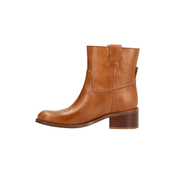 MARTINA LOW Ankle Boots, cognac, phenumb copenhagen