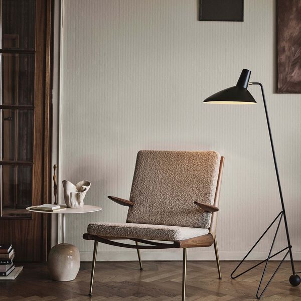 Tripod HM8 gulvlampe, black Tripod HM8 gulvlampe, black, &Tradition