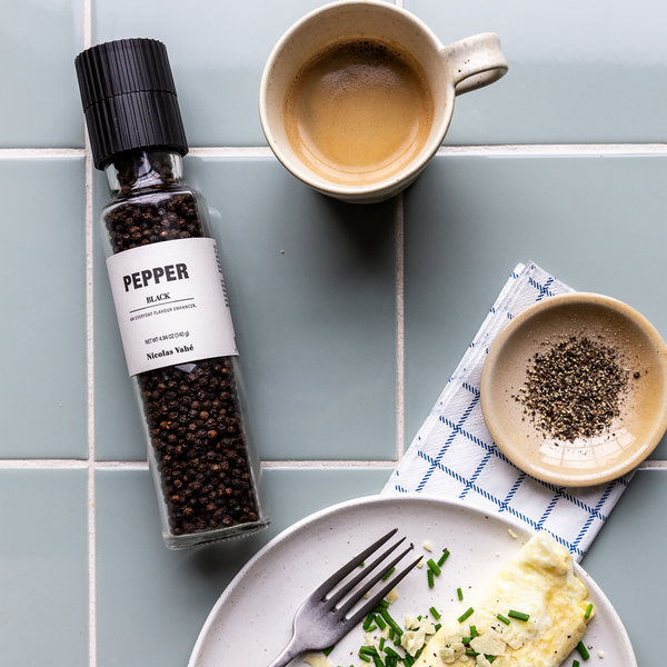Peber Sort & pink mix, Nicolas Vah&eacute;