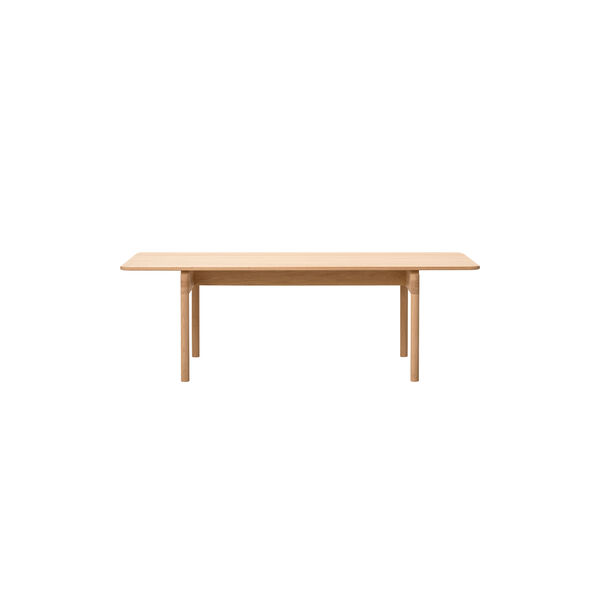 Post Table spisebord 225 cm, light oiled oak, Fredericia Furniture