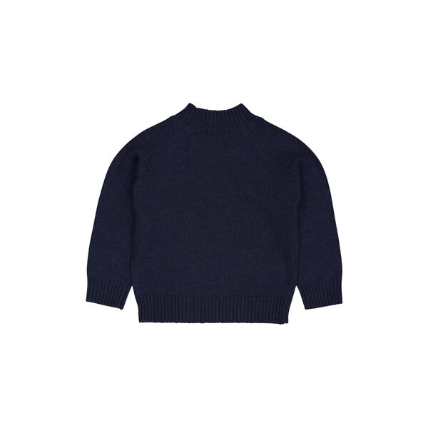 Pullover w. Turtle Neck, navy, Copenhagen Colors Organics
