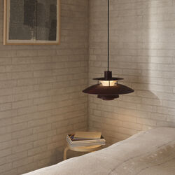 PH 5 Monochrome pendel, monochrome burgundy, Louis Poulsen