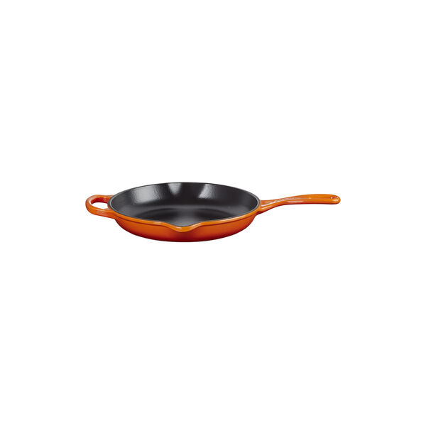 Signature st&oslash;bejern stegepande &Oslash; 23 cm, volcanic, Le Creuset