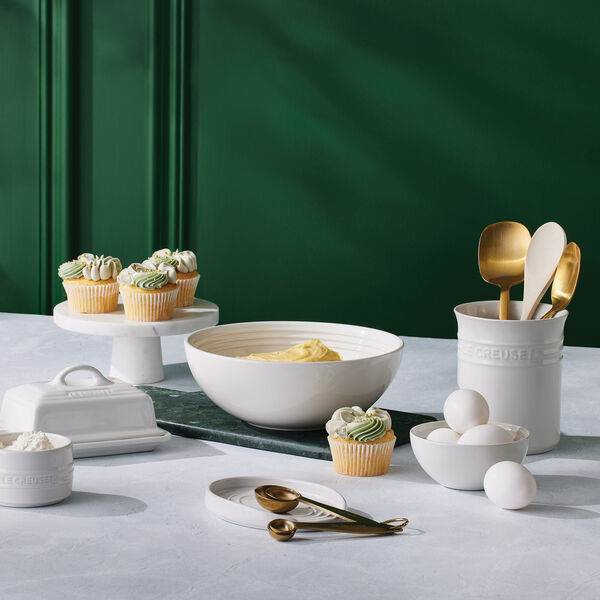 Oval grydeskeholder, white Oval grydeskeholder, white, Le Creuset