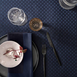 SNOWFLAKES dug, dark blue SNOWFLAKES dug, dark blue, Georg Jensen Damask